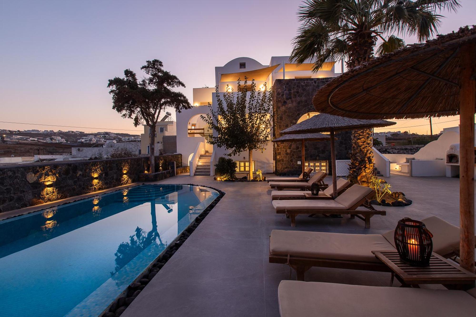 Santorini Villatzio Suites Mesaria Exterior foto