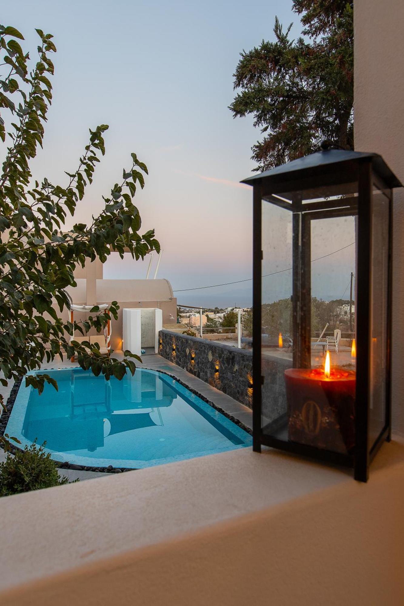Santorini Villatzio Suites Mesaria Exterior foto